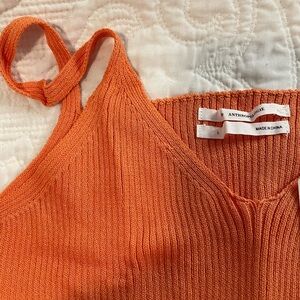 NWT Anthropologie Sian V-neck Tank, Size Large Gorgeous Quality